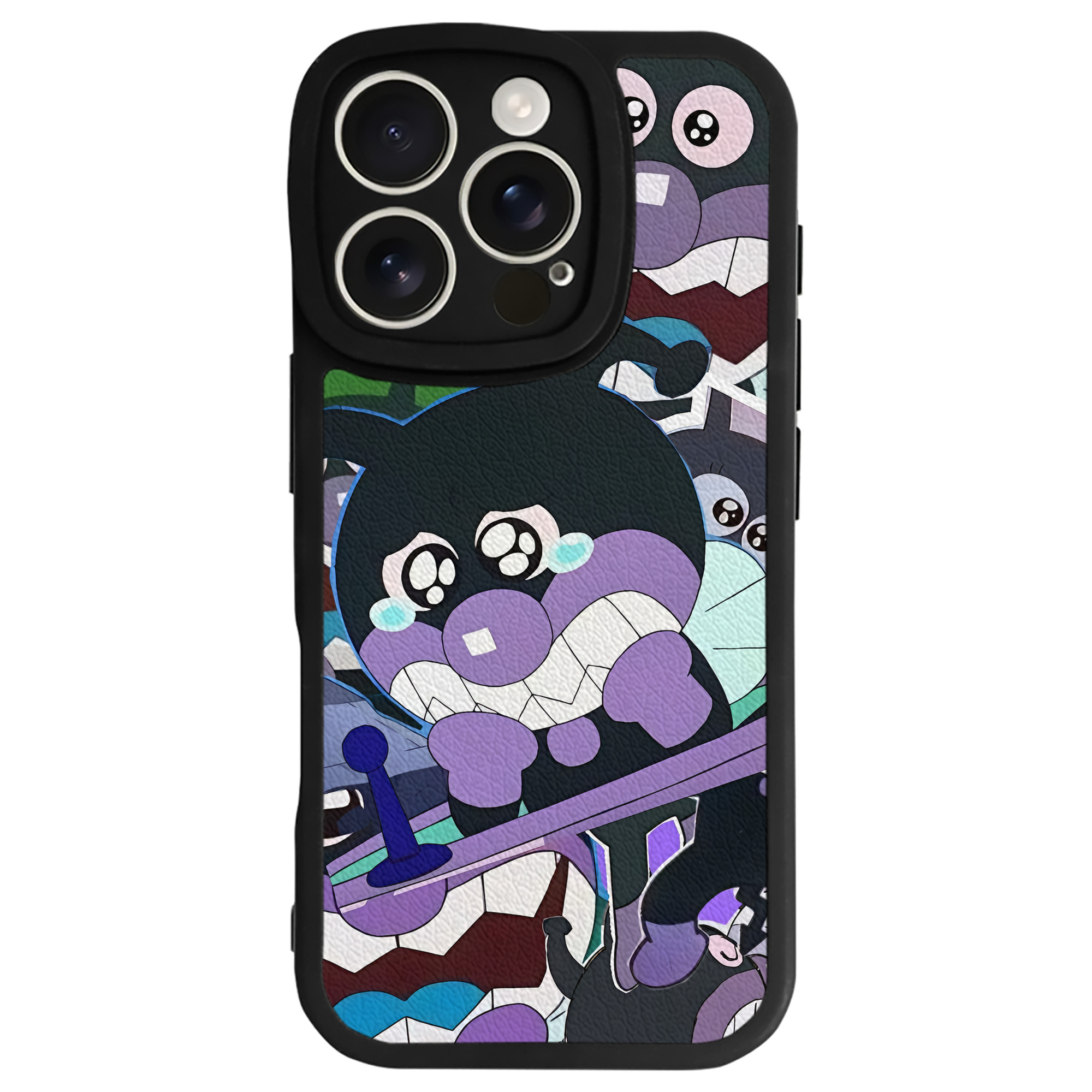 （画像用） アンパンマン Anpanman 【iPhone 16シリーズ対応】シリコンスマホケース（レザー調） 材質：シリコン